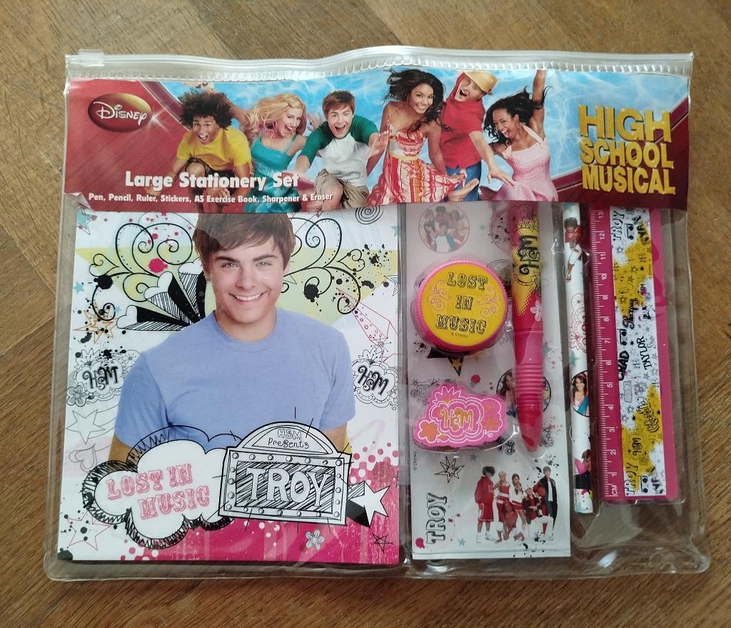 NIEUW schrijfset High School Musical, Ophalen of Verzenden, Nieuw, Overige typen