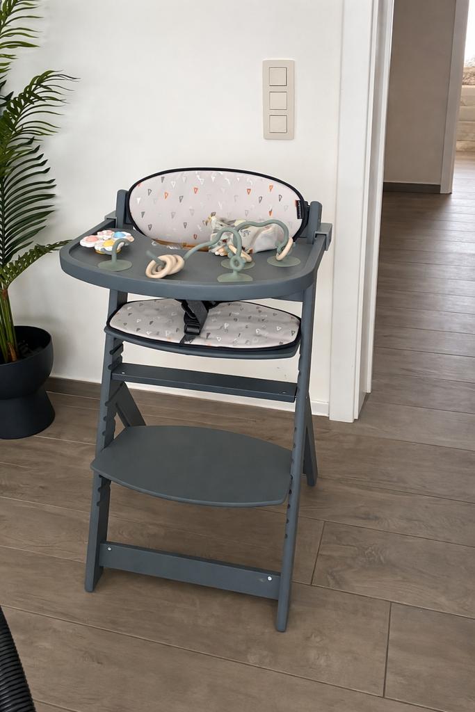 Chaise haute bebe, Enlèvement, Comme neuf, Chaise de table, Ceinture(s)