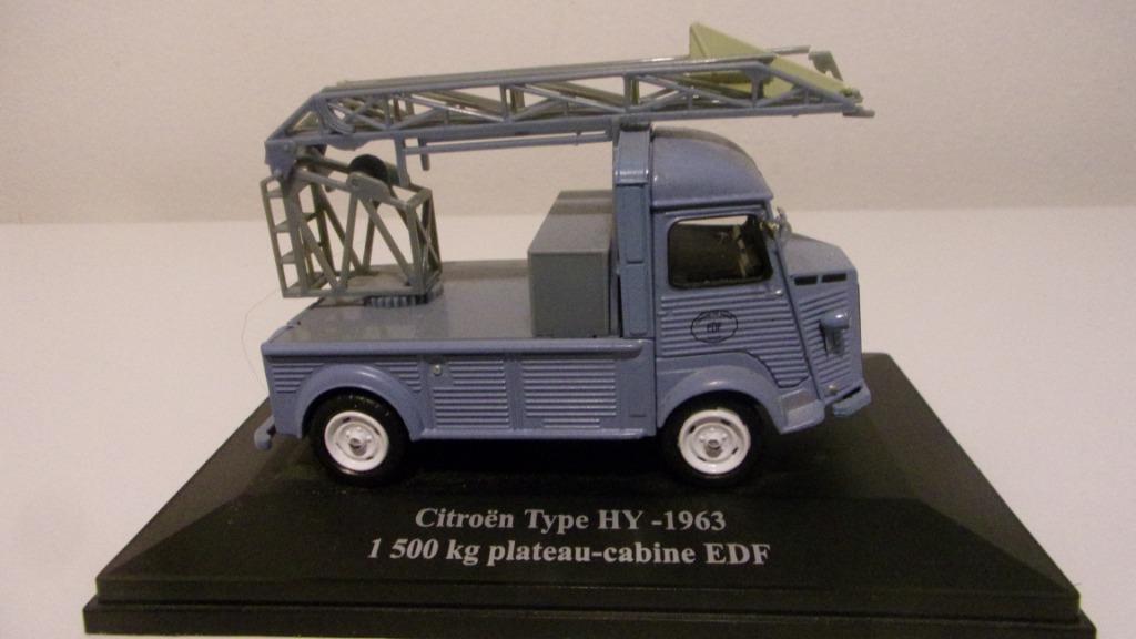 CITROËN HY 1963 PLATEAU EDF.COMME NEW 1/43,SOCLE, Hobby & Loisirs créatifs, Enlèvement ou Envoi, Comme neuf, Voiture, Autres marques