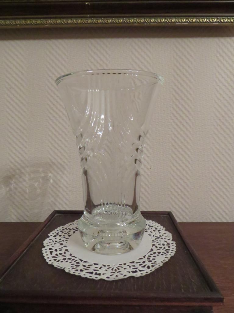 Vente en verre moulé, Moins de 50 cm, Enlèvement ou Envoi, Verre, Utilisé