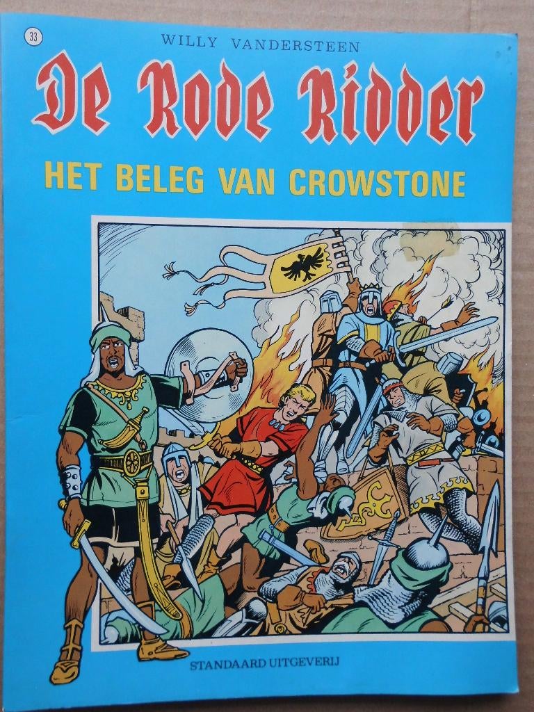 De Rode Ridder - Het beleg van Crowstone, Enlèvement ou Envoi, Une BD, Studio  Vandersteen, Utilisé