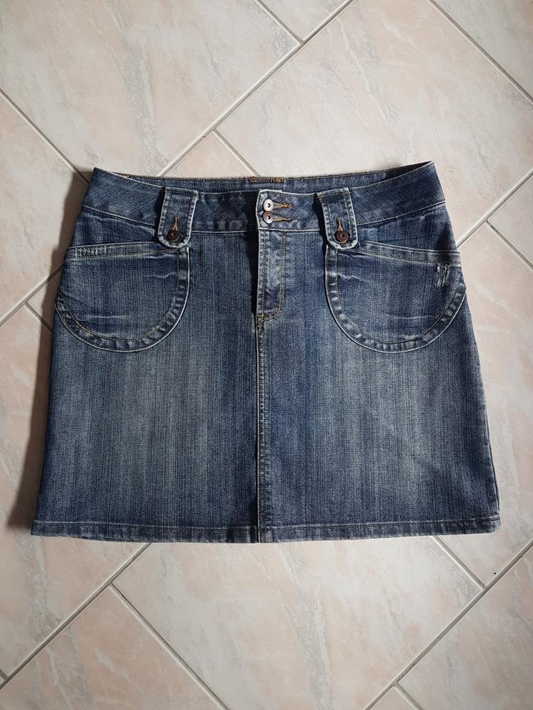 Jupe en jean, Taille 42/44 (L), Enlèvement ou Envoi, Au-dessus du genou, Camaieu