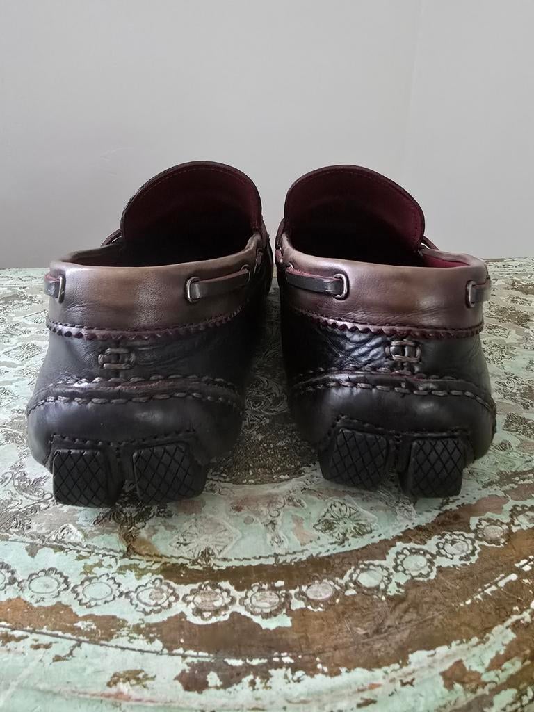 Berluti leren instappers 42.5, Berluti, Zwart, Ophalen of Verzenden, Espadrilles of Moccasins