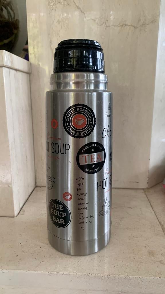 Een Hovac 216993 thermosfles van 0,5 liter roestvrij staal, Enlèvement, Comme neuf