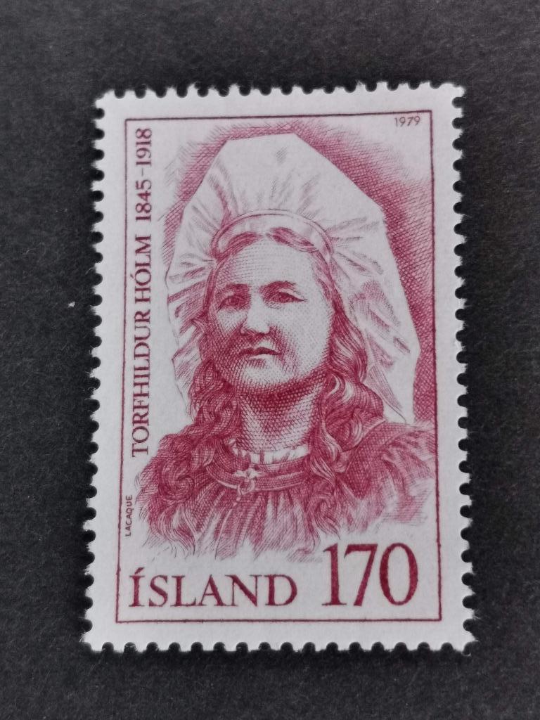 Ijsland 1979 - bekende Ijslanders  **, Ophalen of Verzenden, IJsland, Postfris
