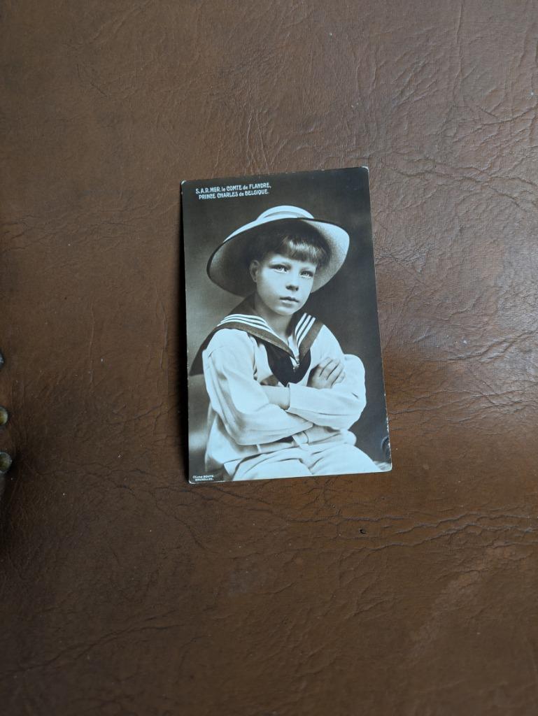 Prins Karel, Enlèvement ou Envoi, Comme neuf, Carte, Photo ou Gravure