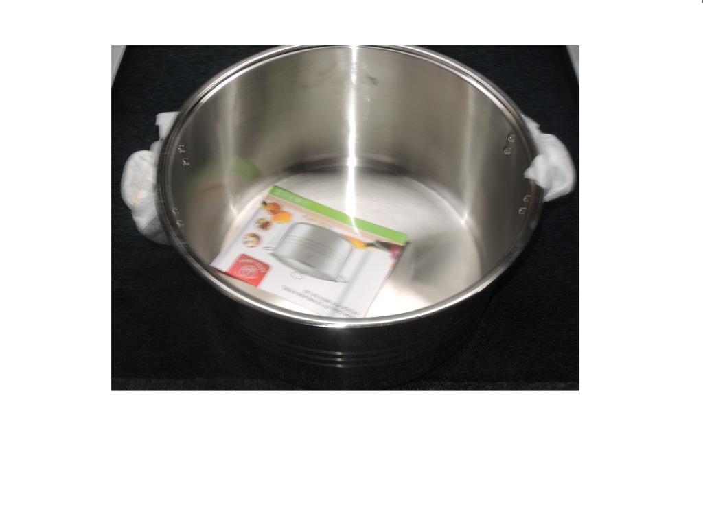 Kookpan 41L nieuw!, Maison & Meubles, Cuisine | Casseroles & Poêles, Neuf, Poêle à frire ou Sauteuse, Inox, Plaques à induction