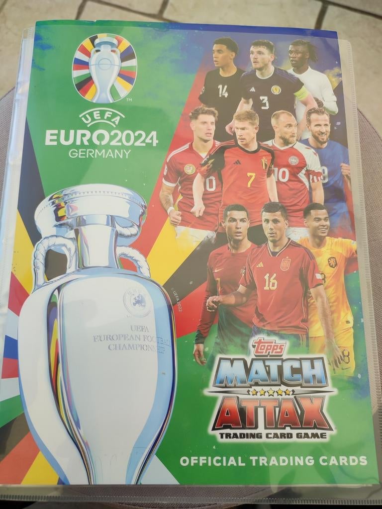 Cartes football Topps Match Attax Euro 2024, Enlèvement ou Envoi, Comme neuf