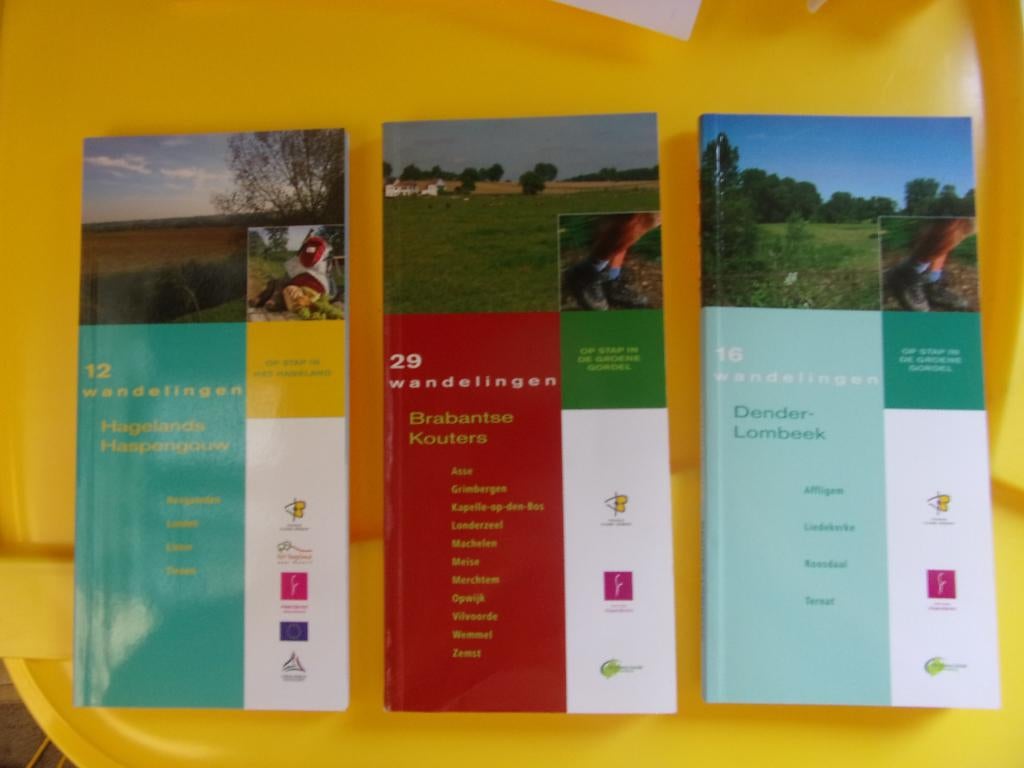 OP STAP IN VLAAMS-BRABANT (3 boekjes voor 7.50 euro), Ophalen of Verzenden, Zo goed als nieuw