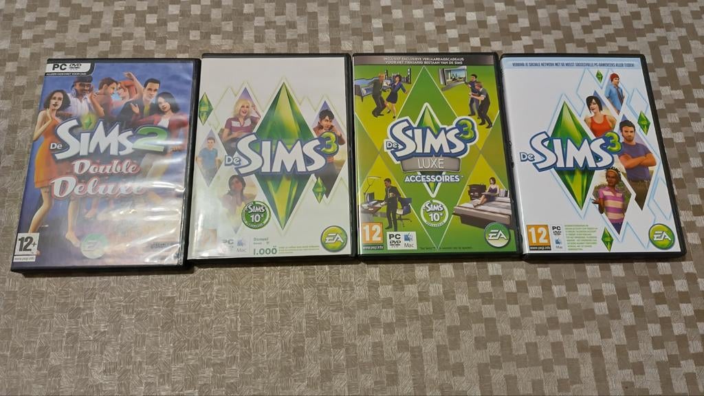 Sims pc games goede staat spotprijs, Enlèvement ou Envoi
