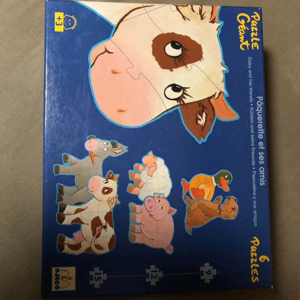 Djeco kibderpuzzels, Ophalen of Verzenden, Zo goed als nieuw