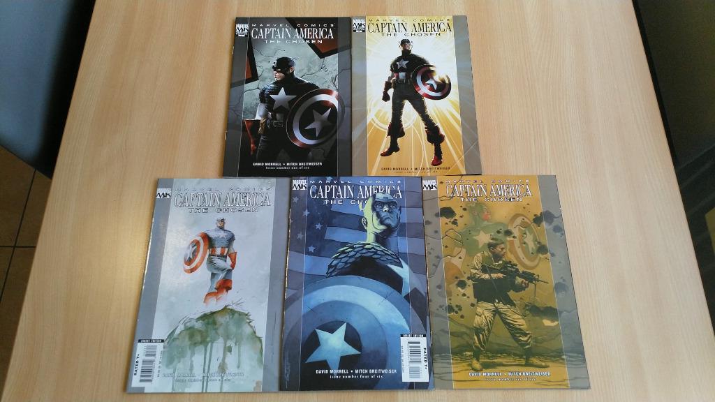 Marvel Comics - Captain America: The Chosen, Plusieurs comics, Enlèvement ou Envoi, Utilisé, Amérique