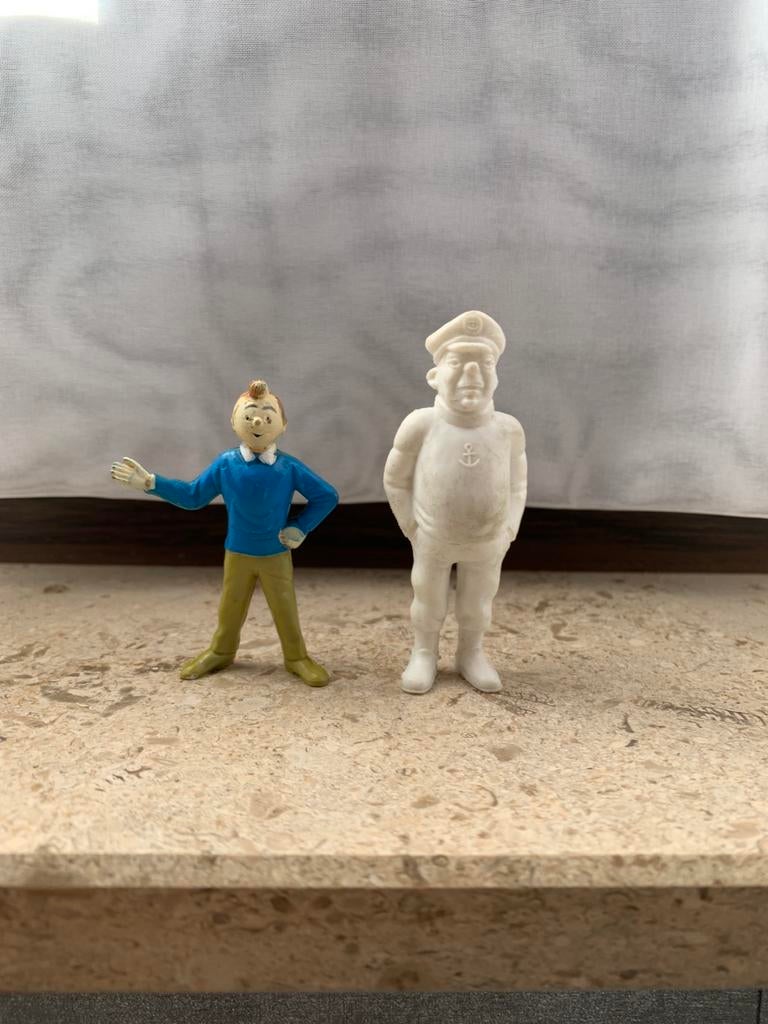 KUIFJE TINTIN EN RASTAPOPOULOS ESSO, Verzamelen, Ophalen of Verzenden, Kuifje