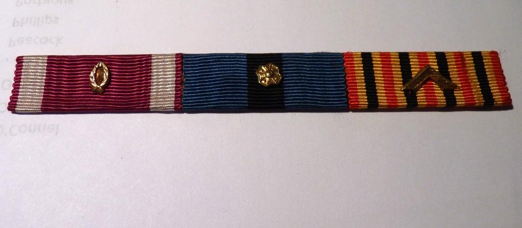 Na-oorlogs dienstlint om op uniform te naaien:, Enlèvement ou Envoi