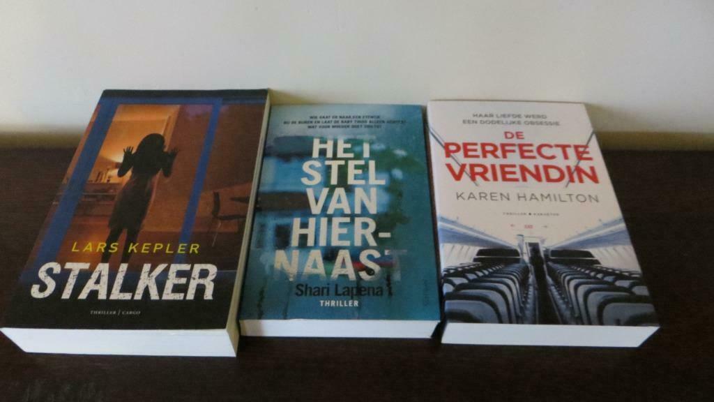 STALKER, Ophalen of Verzenden, Zo goed als nieuw, LARS KEPLER / KAREN HAMILTON / SHARI LAPENA, Nederland