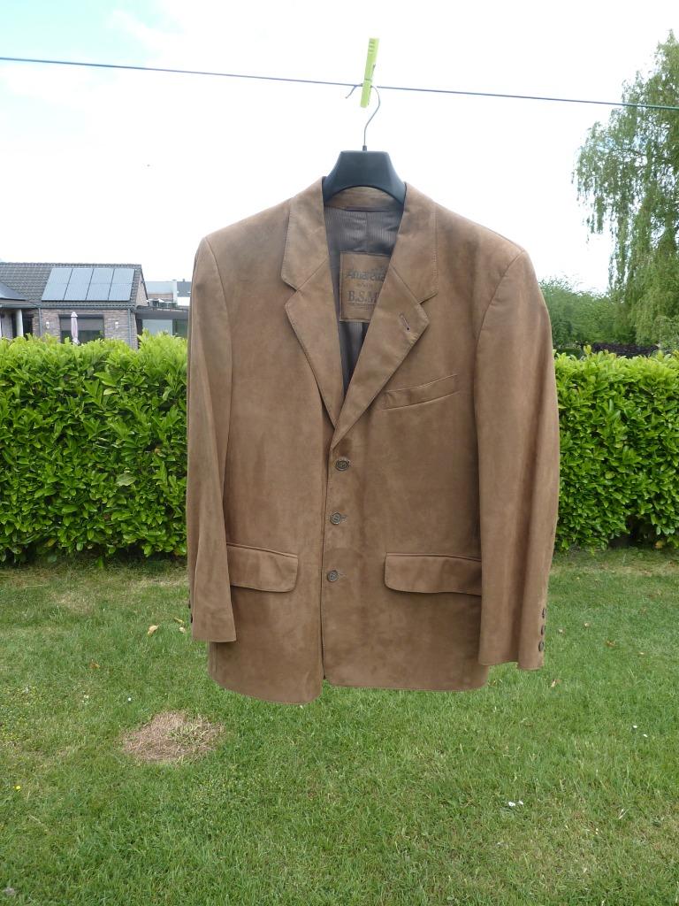 Veston impeccable Amaretta. Taille 50., Vêtements | Hommes, Amaretta by B.S.M, Enlèvement ou Envoi, Beige, Taille 52/54 (L)