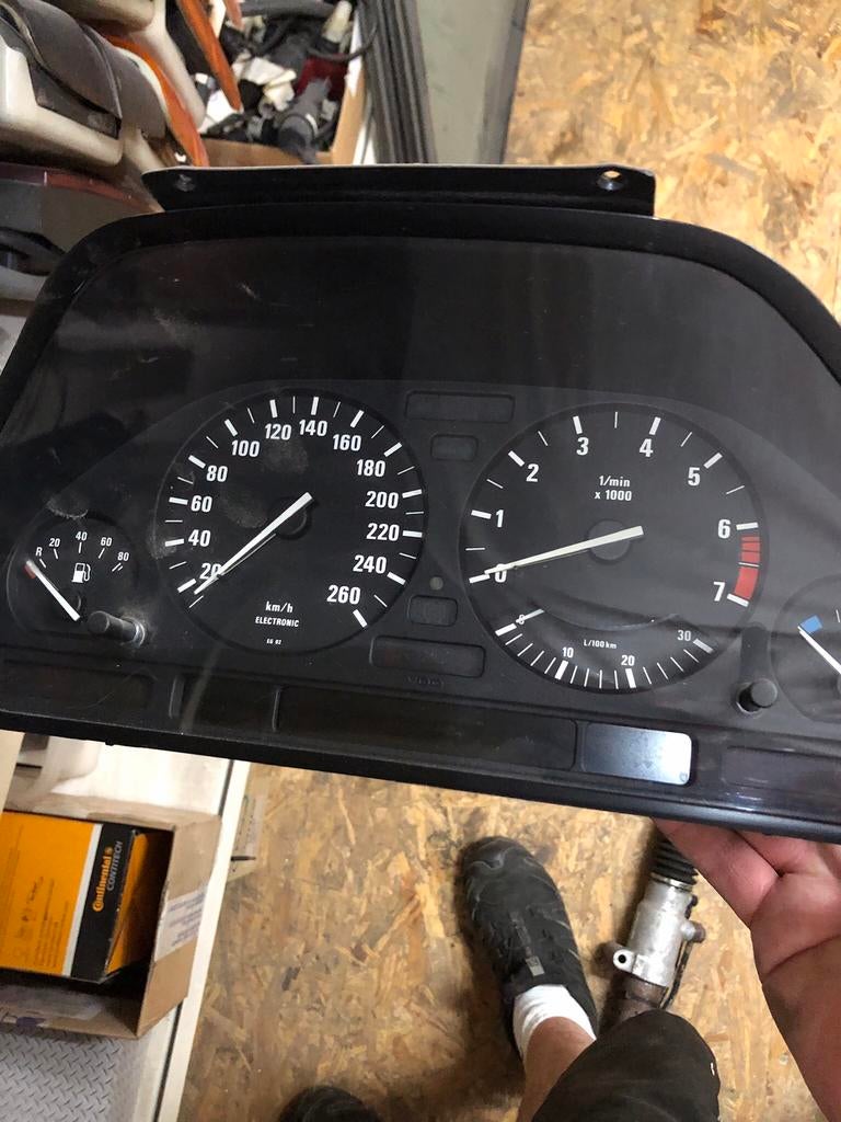 BMW E34 E32 Tacho Cockpit Instrumentenpaneel, Ophalen of Verzenden, Gebruikt, BMW