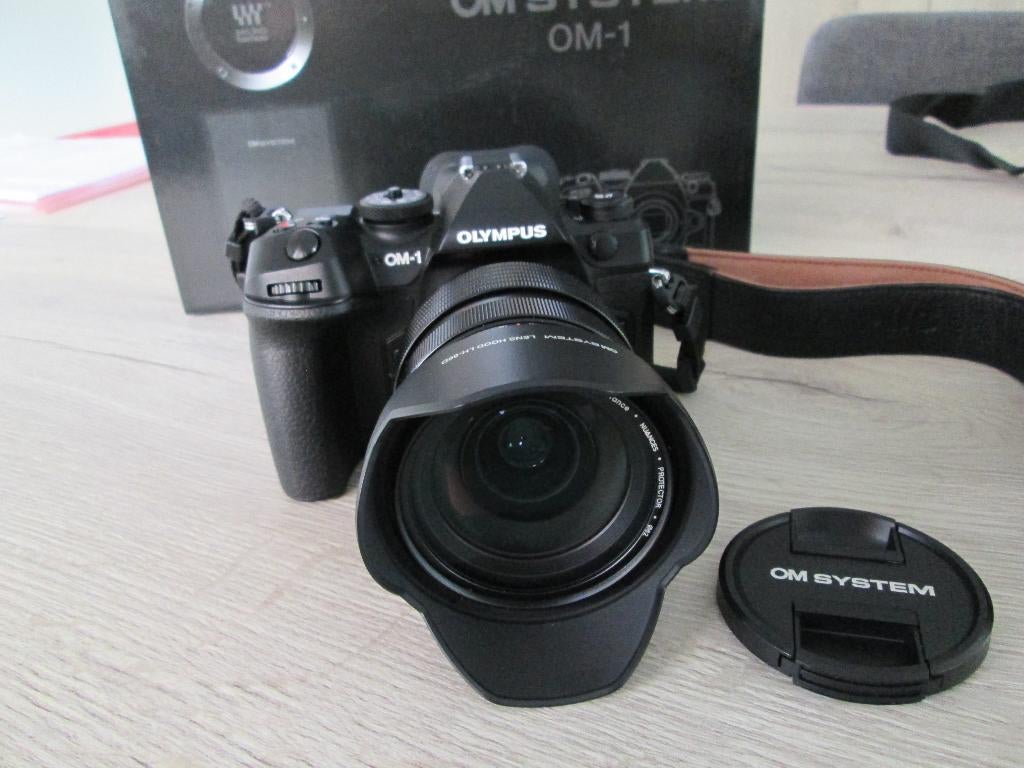 Perfecte OLYMPUS OM-1 + 12-40mm F2,8 PRO LENS, Audio, Tv en Foto, Spiegelreflex, Nieuw, Olympus, Minder dan 4 keer
