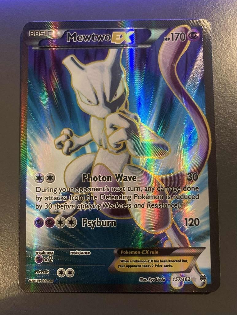 Mewtwo EX (BKT 157) - NM, Ophalen of Verzenden, Zo goed als nieuw, Losse kaart, Foil