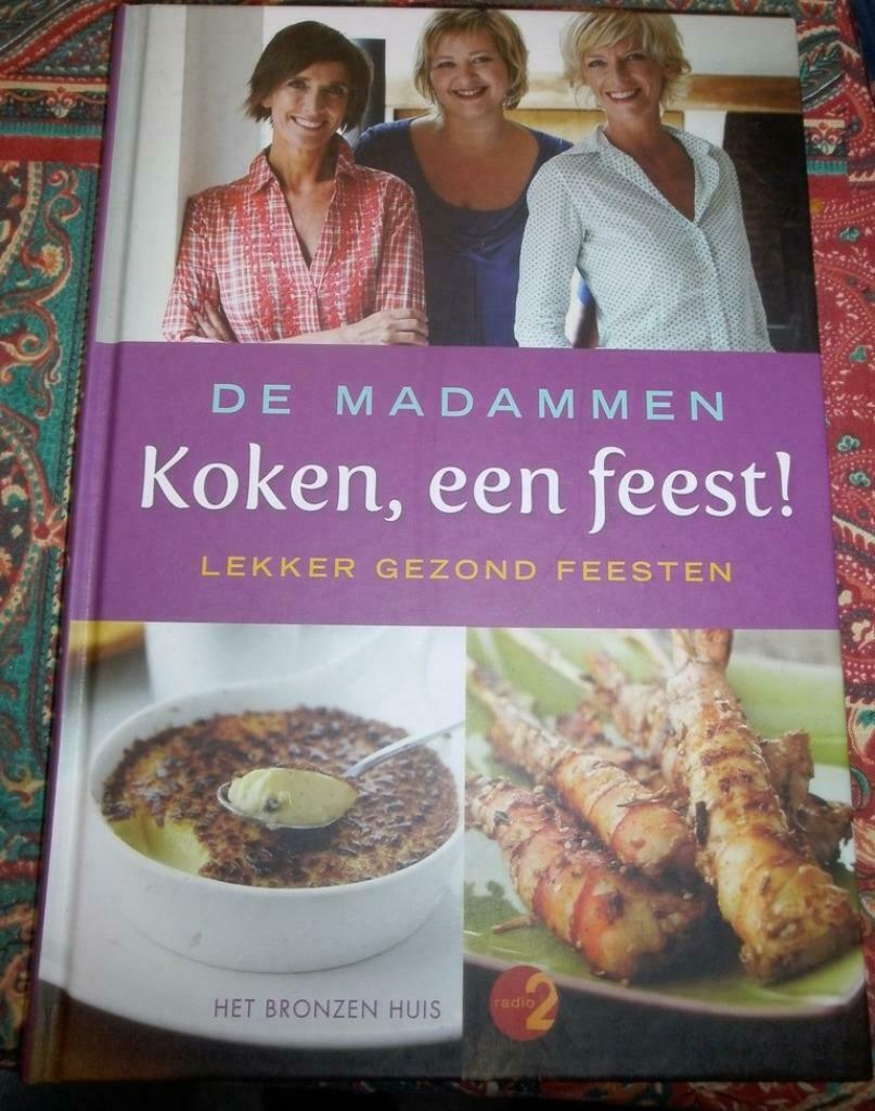 ‘de madammen’ van radio 2 ' KOKEN EEN FEEST '!!!, Ophalen of Verzenden, Zo goed als nieuw
