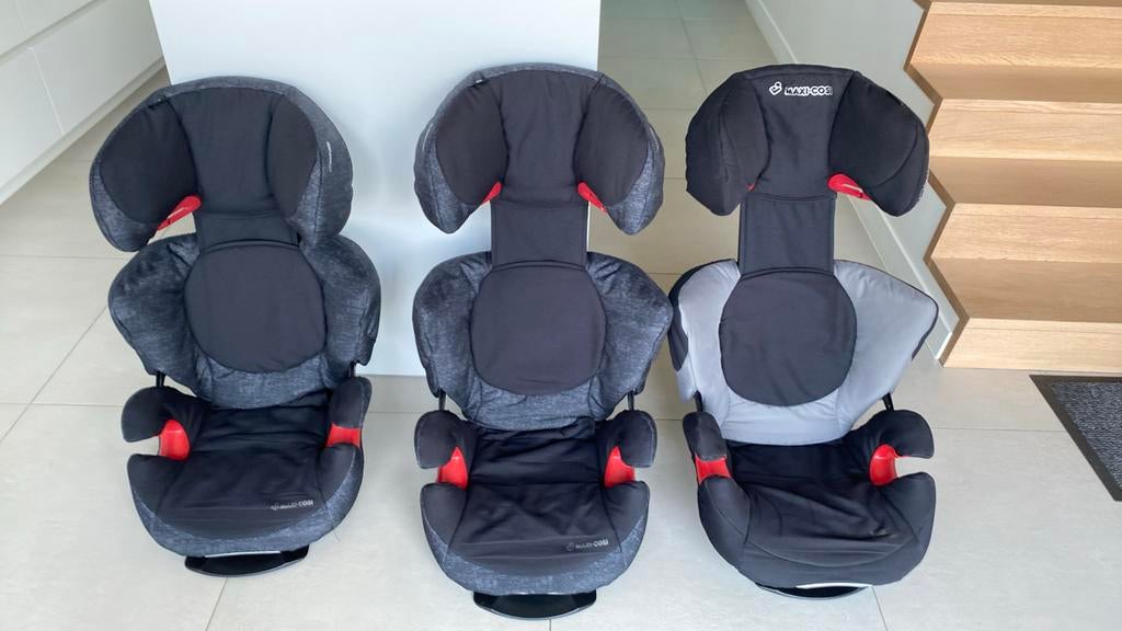 3 maxi cosi’s 15 - 36 kg, Ophalen, Gebruikt