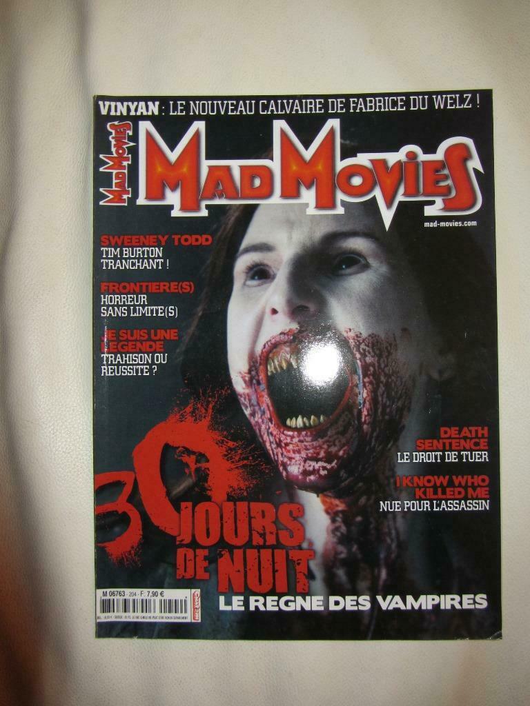Mad Movies N°204 -janvier 2008, Enlèvement ou Envoi, Utilisé