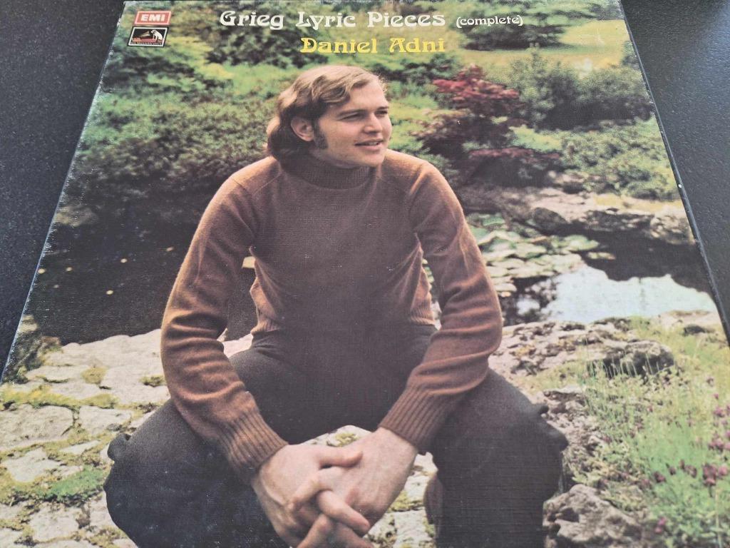 Grieg / Adni - Lyric Pieces Box 4 x Lp's Vinyl, Ophalen of Verzenden, Romantiek, 12 inch, Kamermuziek