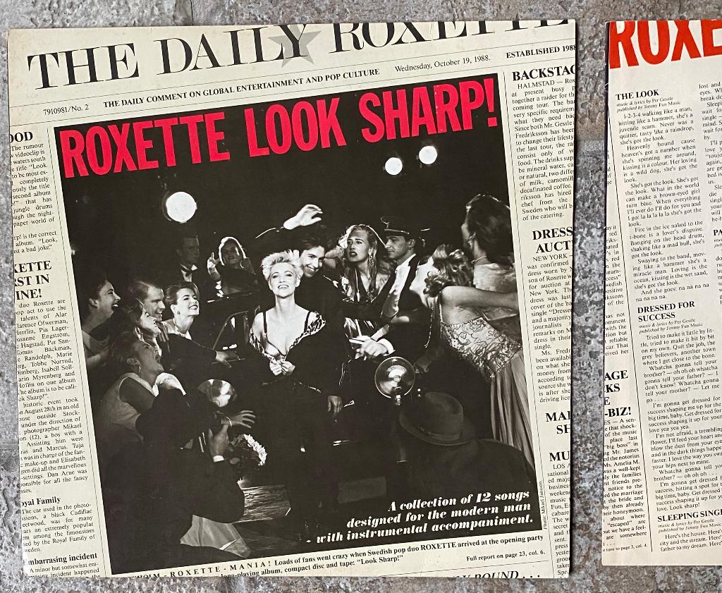 ROXETTE   , LOOK SHARP, VINYL LP, Ophalen of Verzenden, Gebruikt, 12 inch