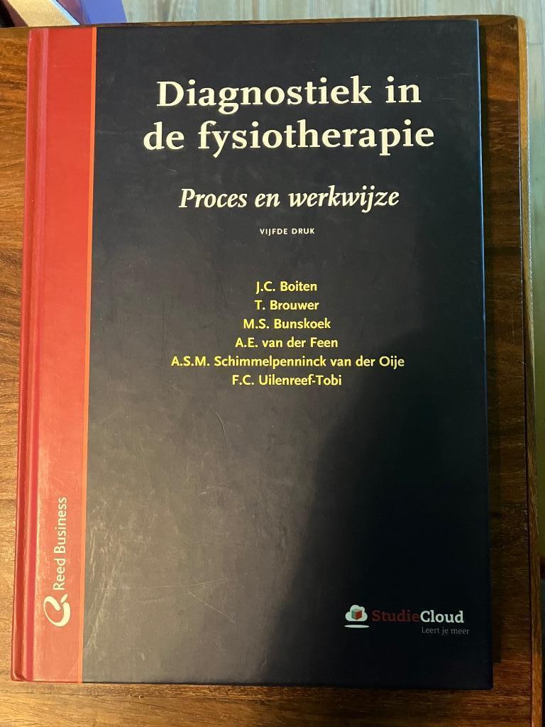 Handboek diagnostiek in de fysiotherapie, Ophalen of Verzenden, Zo goed als nieuw, Hoger Onderwijs