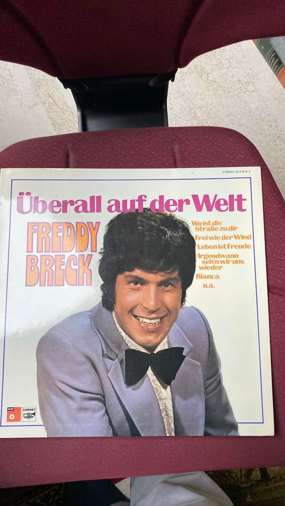 LP Freddy Breck, Cd's en Dvd's, Vinyl | Overige Vinyl, Ophalen, Zo goed als nieuw