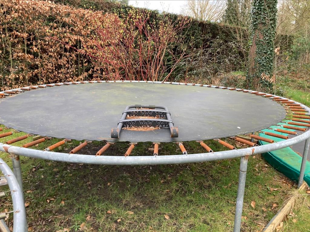 Trampoline 360cm, Ophalen, Gebruikt