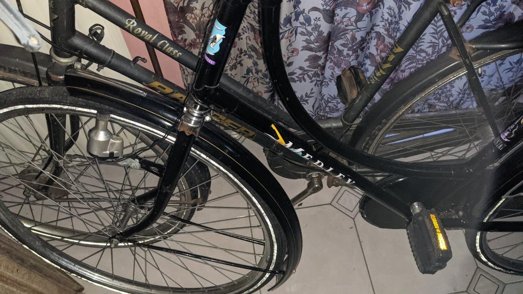 2 oude Hollandse fietsen, Ophalen of Verzenden, Gebruikt, (Extra) lage instap