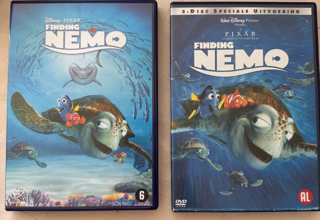 DVD's  Finding Nemo + 2disc speciale uitvoering, Alle leeftijden, Overige genres, Ophalen of Verzenden, Zo goed als nieuw