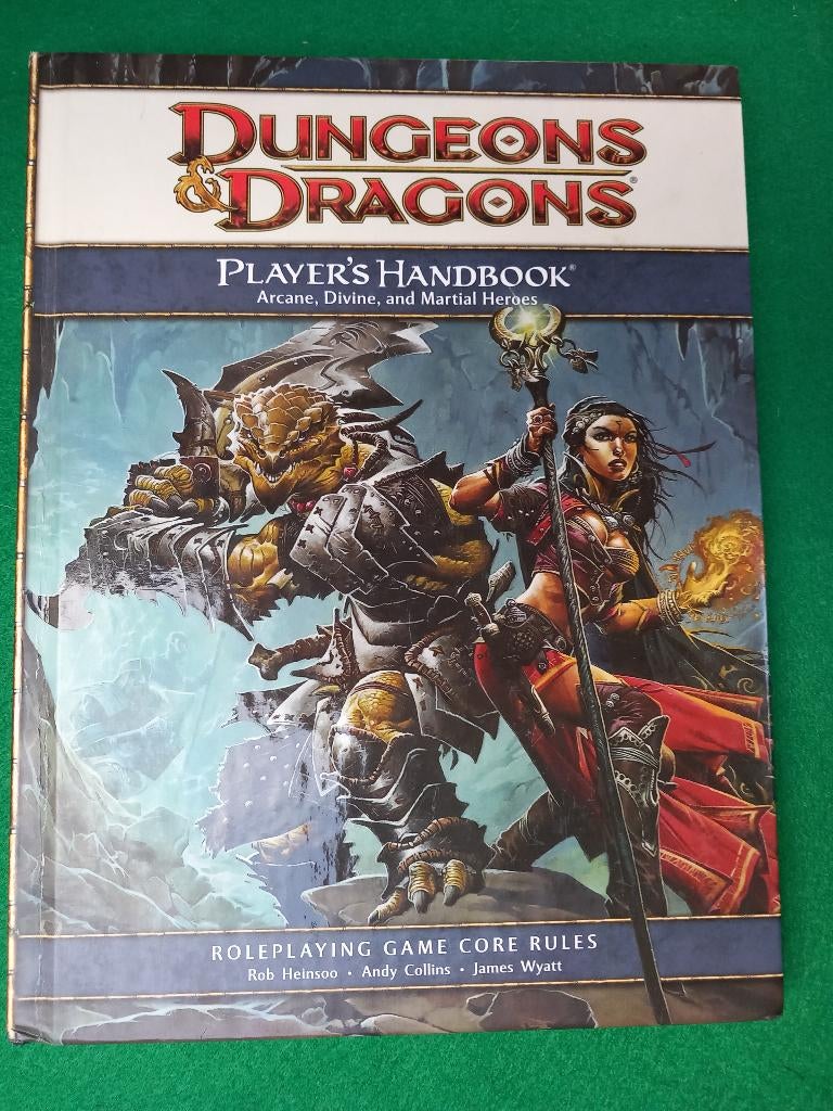 D&D Player's Handbook, Arcane, Divine and Martial Heroes, Ophalen, Gebruikt, Wizards of the Coast