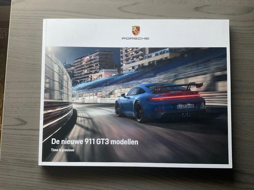 Brochure Porsche 992 gt3 ( Nederlandstalig), Enlèvement ou Envoi, Comme neuf, Porsche