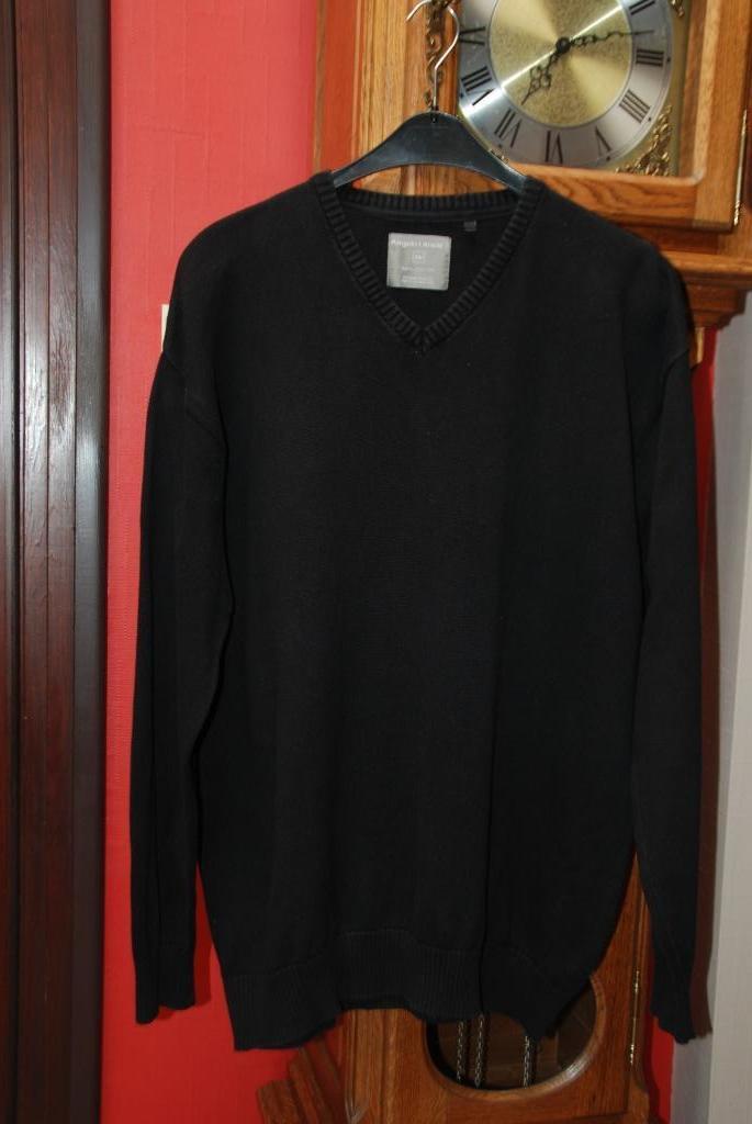 Pull basique "C&A" en V noir Manches longues Taille 3XL TBon, Enlèvement ou Envoi, ANGELO LITRICO de C&A, Autres tailles, Porté