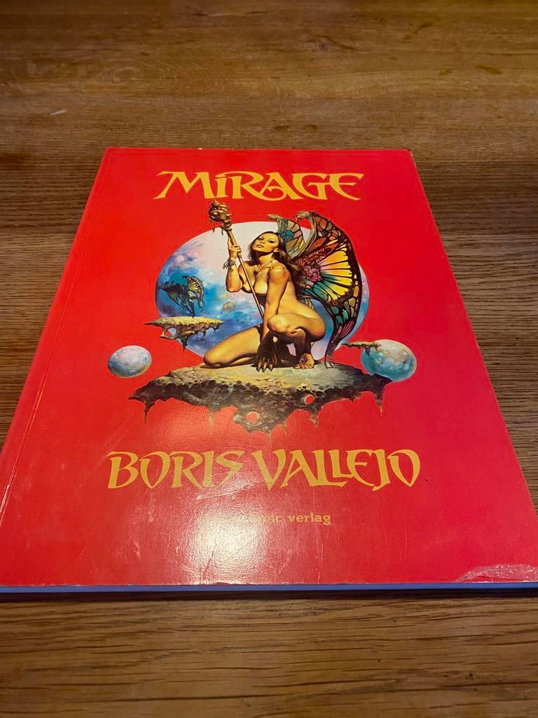 Mirage - Boris Vallejo in Duits, Gelezen, Boris Vallejo, Ophalen of Verzenden, Schilder- en Tekenkunst