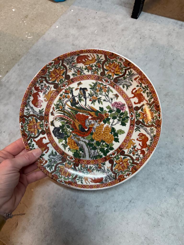 Assiette décorative Hand Made China Type, Antiquités & Art, Enlèvement ou Envoi