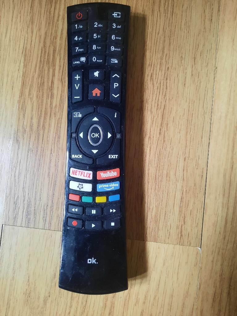 Télécommande OK, TV, Hi-fi & Vidéo, Télécommandes, Enlèvement ou Envoi, Comme neuf, Originale, Lecteur média