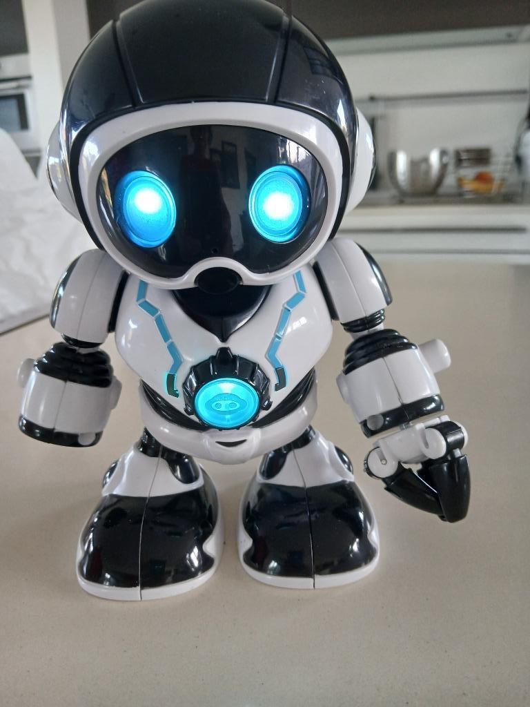 Leuke robot licht-geluid-bewegen, Ophalen of Verzenden, Zo goed als nieuw
