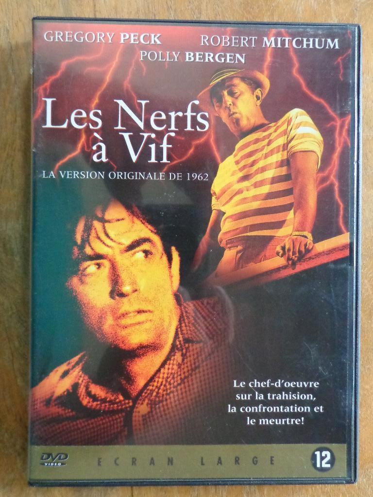 )))  Les Nerfs à Vifs  //  G. Peck / R. Mitchum  (((, Vanaf 12 jaar, Ophalen of Verzenden, Zo goed als nieuw, Actiethriller