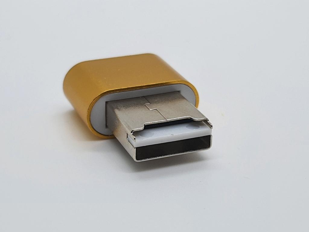 MicroSD kaartlezer via USB – super gadget!, Computers en Software, Geheugenkaartlezers, Ophalen of Verzenden, Nieuw, Merkloos
