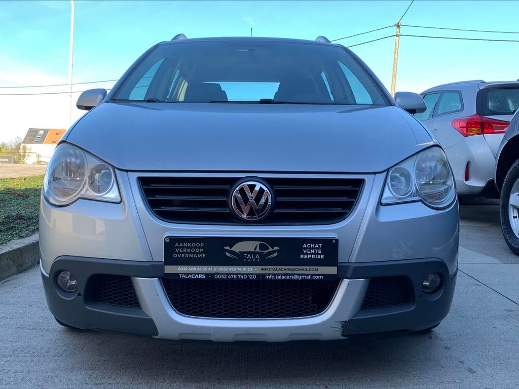 Volkswagen Polo Cross 1.4 TDI **Airco - Jantes - garantie**, Argent ou Gris, Achat, 129 g/km, Entreprise