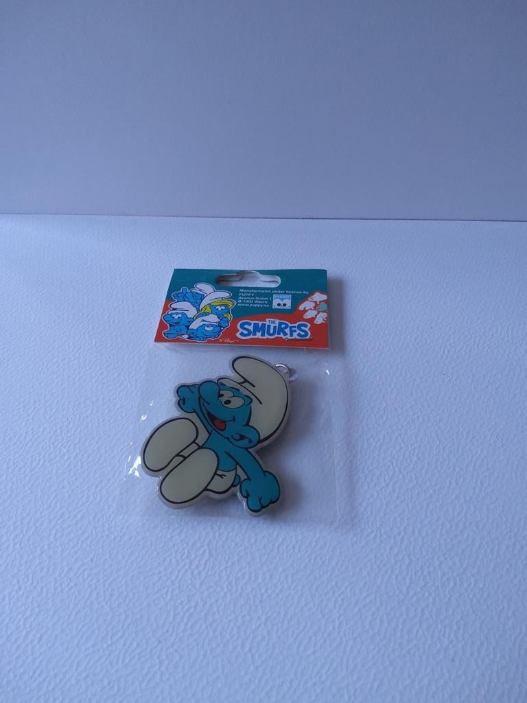 Smurf sleutelhanger, Verzamelen, Smurfen, Ophalen of Verzenden, Nieuw, Poppetje, Figuurtje of Knuffel