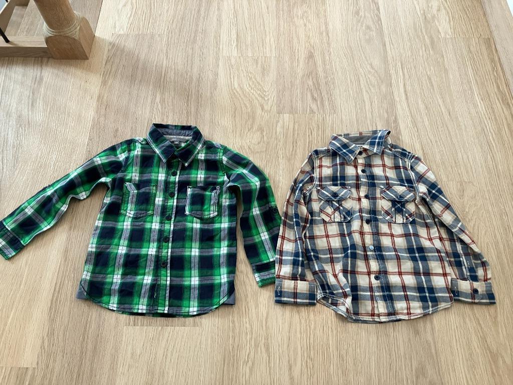 Set van 2 hemden JBC - maat 104, Kinderen en Baby's, Kinderkleding | Maat 104, Overhemd of Blouse, JBC, Ophalen of Verzenden, Zo goed als nieuw