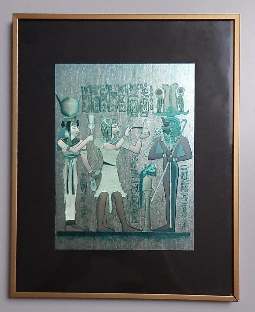 Egypte / metaalgravuur, Antiquités & Art, Art | Art non-occidental, Enlèvement ou Envoi