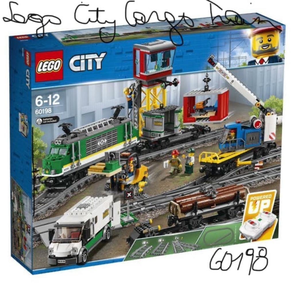 Lego 60198 City Cargo trein - nieuw, Enlèvement ou Envoi, Neuf, Ensemble complet, Lego