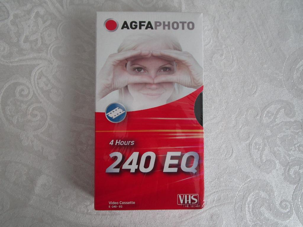 videoband VHS agfa 240, sealed, Ophalen, Nieuw, Videoband