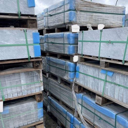 Bordure en pierre bleue 100x20x5cm ou 100x30x5cm PROMO !, Enlèvement, Neuf, Pierres naturelles