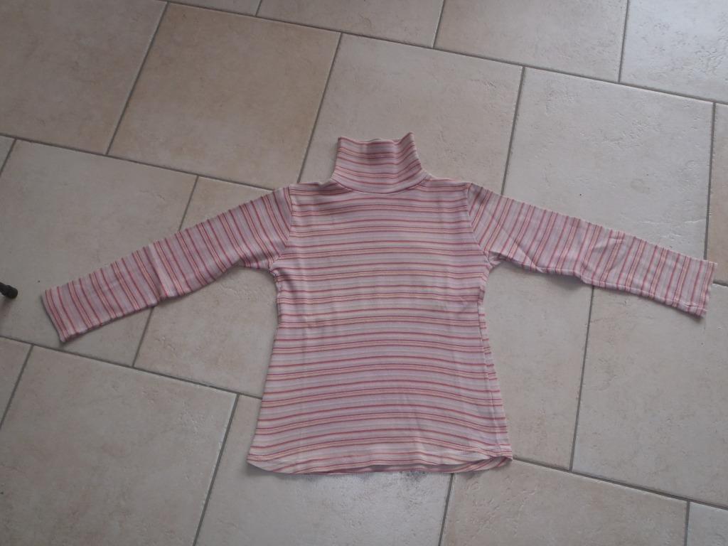 pull col roulé taille 128, Enlèvement ou Envoi, Utilisé, Fille, Pull ou Veste